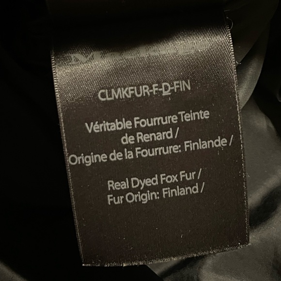 Mackage ADALI fitted winter down coat with hood and fur trim - Picture 9 of 9